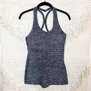 LULULEMON heathered black Cool Racerback tank top 10